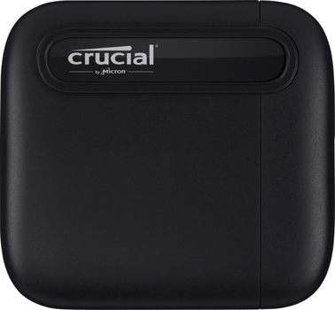 Crucial X6 Portable SSD 2TB USB 3.2 Gen2 Type-C 3D NAND (QLC) Black (CT2000X6SSD9) External