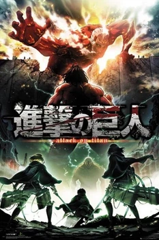 Плакат Attack On Titan, Season 2 (Постер) (5028486383382)