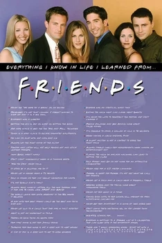 Плакат Friends - Everything I Know (Постер) (5050574316194)