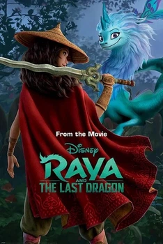 Плакат Raya and the Last Dragon - Warrior in the Wild (Постер) (5050574347259)