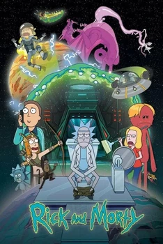 Rick and Morty - Toilet Adventure (Poster) (5050574349550)