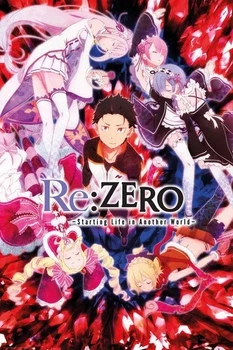 Плакат ReZERO - Key Art (Постер) (5028486382668)