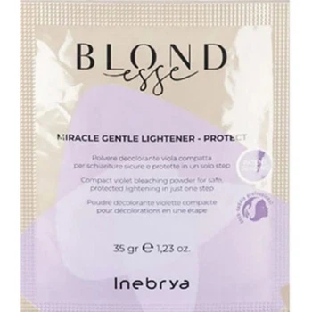 Нежный защитный порошок для осветления волос Inebrya Blondesse Мiracle Gentle Light-Protect, 35 гр