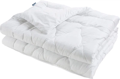 Ковдра Dormeo всесезонна полуторна 155х210 Wellsleep Advanced Карбон (7630033948333)