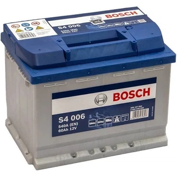 Аккумулятор 60Ah-12v BOSCH (S4006) (242x175x190),L,EN540