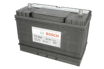 Аккумулятор 105Ah-12v BOSCH (T3050) (330x172x240),L,EN800 клеммы по центру