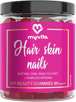 Добавка харчова Myvita Gels Natural Hair Skin Nails 60 (5903021592828)