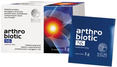 Naturescience Arthrobiotic NS 63g (21x3g) (5901122693079)