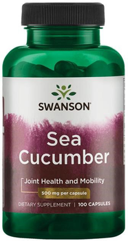 Swanson Sea Cucumber 500mg 100 kapsułek (87614018751)