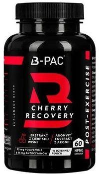Харчова добавка Aronpharma B-PAC Cherry Recovery 60 капсул (5904501363365)