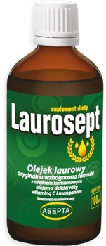Харчова добавка Asepta Лауросепт 100 мл зміцнює імунітет (5904734577386)