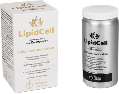 Харчова добавка Bio Medical Pharma Lipid Cell 60 капсул для шкіри (5905669622158)
