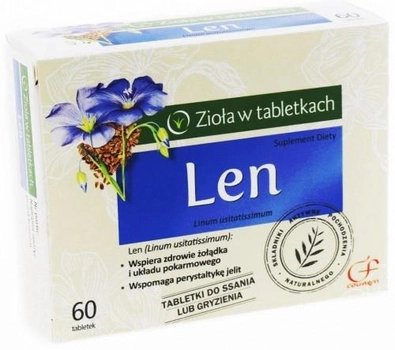 Colfarm Len 60 tabletek Trawienie Jelita (5901130351923)