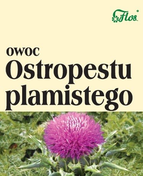 Suplement diety Flos Ostropest Owoc 100 g Wspomaga Pracę Wątroby (5907752643873)
