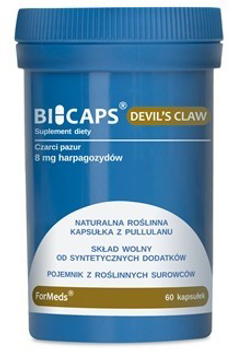Харчова добавка Formeds Bicaps Devil'S Claw 60 капсул Кістки Суглоби (5903148620138)