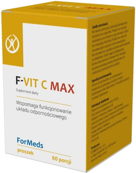 Харчова добавка Formeds F-Vit C Макс для імунітету (5902768866131)