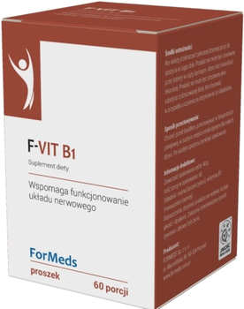 Харчова добавка для нервової системи Formeds F-Vit B1 (5902768866391)
