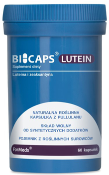 Formeds Bicaps Lutein 60 kapsułek Wzrok (5903148620107)