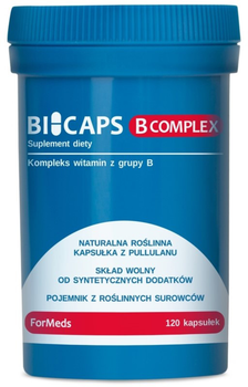Харчова добавка Formeds Bicaps B Complex 120 капсул Нервова система (5903148621494)