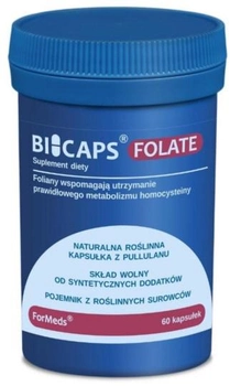 Харчова добавка Formeds Bicaps Folate Folate 500 мкг 60 капсул (5903148621678)