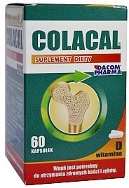 Gorvita Colacal Kolagen z Wapniem 60 kapsułek Kości (8594011210012)