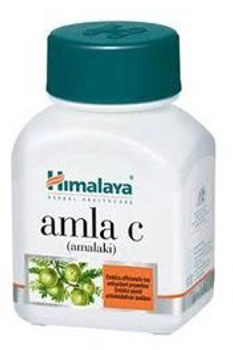 Харчова добавка Himalaya Amla C 60 капсул Імунна система (8901138501631)