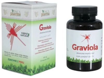 Suplement diety Incapharma Graviola 90 kapsułek (5903943953004)