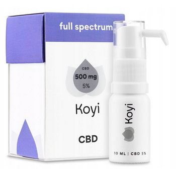 Конопляна олія Koyi 5% CBD 10 мл Повний спектр (5903981371952)