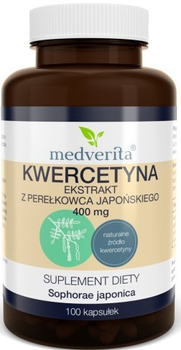 Medverita Kwercetyna 400mg 100 kapsułek (5900718340663)