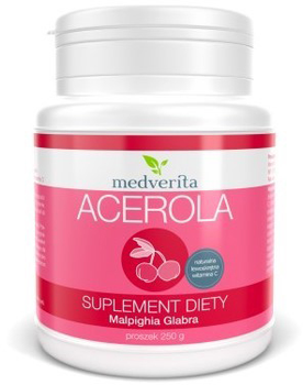 Екстракт Medverita Acerola 25% 250г Порошок (5905669084246)