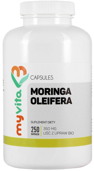 Myvita Moringa Oleifera 350mg 250 kapsułek Odporność (5905279123113)