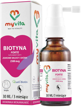 Myvita Biotyna 100% 2500 mcg 30ml (5903021590831)