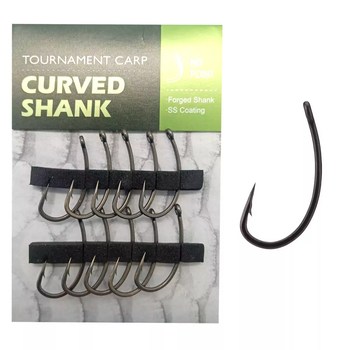 Гачок BKK Curved Shank #8 / (2191213 / A-BC-0230)