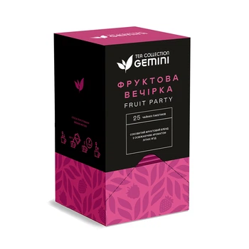 Чай Gemini Фруктова Вечірка 25 шт.