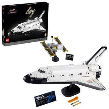 Zestaw klocków LEGO Creator Expert Wahadłowiec Discovery NASA 2354 elementy (10283)