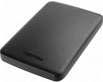 Жорсткий диск Toshiba Canvio Basics 1TB HDTB510EK3AA 2.5" USB 3.2 External Black