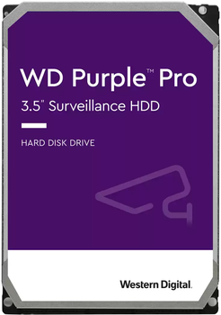 Dysk twardy Western Digital Purple Pro 22 TB 7200 obr./min 512 MB WD221PURP 3.5 SATA III