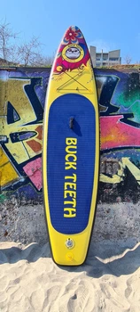 Надувная SUP Двухслойная доска сап борд 11.6 BUCK TEETH Flower