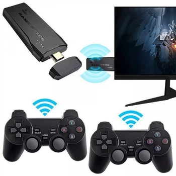 Беспроводная игровая консоль 64Gb NEUE M8 10000 Games Dendy, Sega, Аркадні ігри, Game Boy, Nintendo, Atari, PlayStation 1