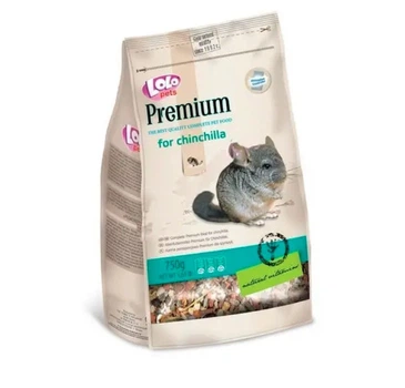 Lolopets REMIUM повнораційний корм для шиншил 750 г 70162 - 750г