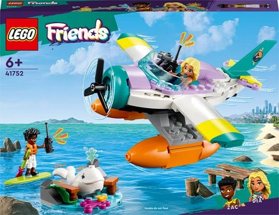 Zestaw klocków LEGO Friends Hydroplan ratowniczy 203 elementy (41752)