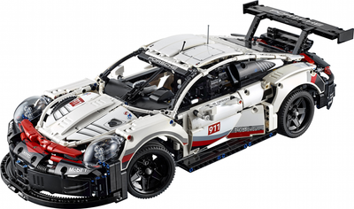 Zestaw klocków LEGO TECHNIC Porsche 911 RSR 1580 elementów (42096)