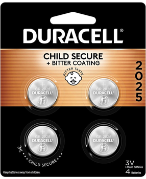 Батарейка Duracell CR 2025 / DL 2025 * 4