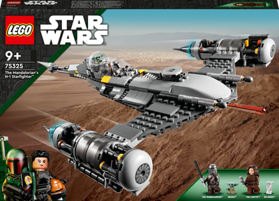 Конструктор LEGO Star Wars Мандалорський зоряний винищувач N-1 412 деталей (75325)