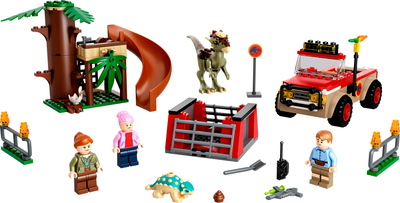Zestaw klocków LEGO Jurassic World Ucieczka stygimolocha 129 elementów (76939)