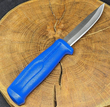 Туристический нож для похода Tactic охотничий армейский нож с чехлом (23-blue)