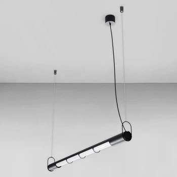 Светильник подвесной линейный Атмолайт Starlight A 670 Black черный