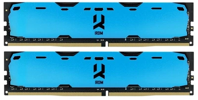 Модуль пам`ятi DDR4 2x4GB/2400 GOODRAM Iridium Blue (IR-B2400D464L15S/8GDC)
