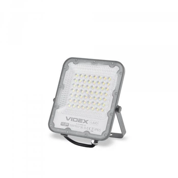 Прожектор 12-48 В AC/DC Videx Premium VL-F2-305G-12V 30 Вт 5000 K Сірий (25960)