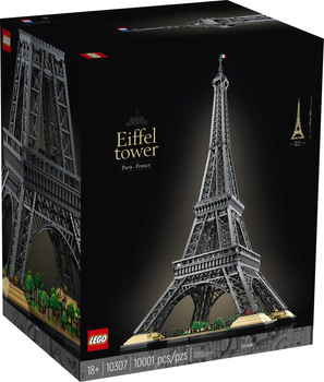 Zestaw klocków LEGO Icons Wieża Eiffla 1001 element (10307)